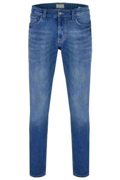 Hattric Herren Straight Leg Jeans Hose Denim 5-POCKET HARRIS 688125 9318