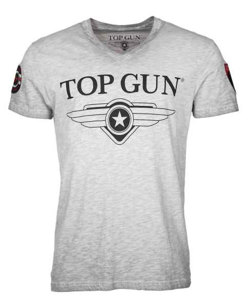 Top Gun Herren T-Shirt print bedruckt 6402 Stormy