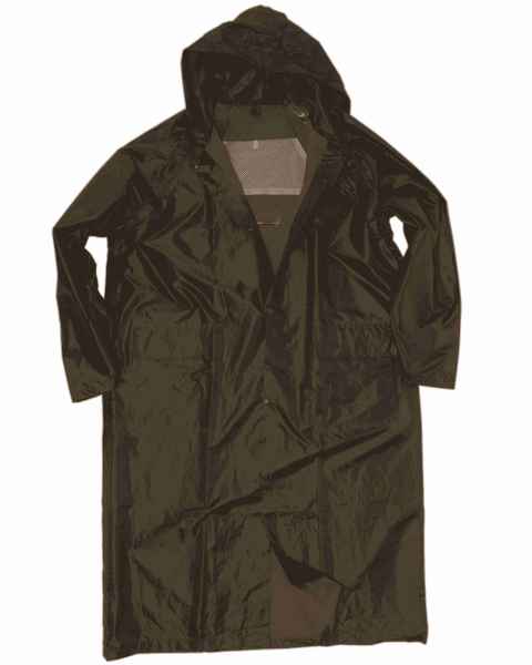 Mil-Tec REGENMANTEL PES/PVC SCHWARZ Regen-& Outdoorjacke Jacke