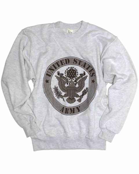 Mil-Tec US SWEAT-SHIRT ARMY GRAU Sweatshirt