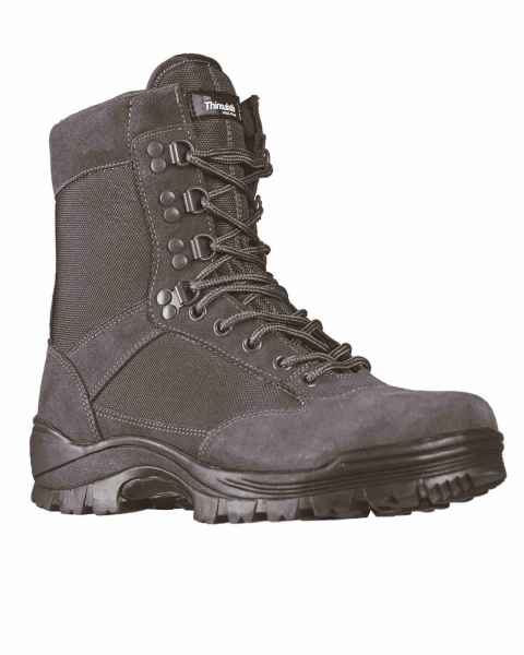 Mil-Tec TACTICAL BOOT M.YKK ZIPPER URBAN GREY Stiefel Schuhe