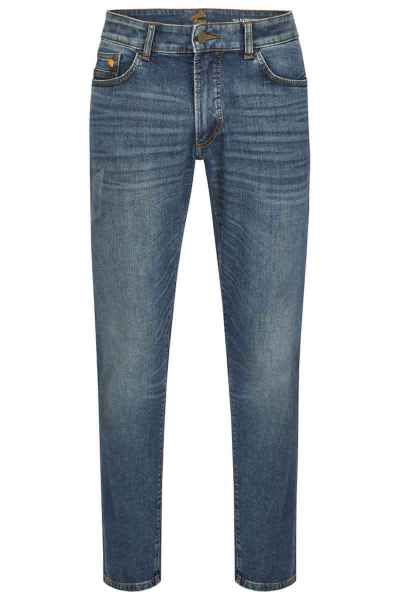 Camel Active Herren Slim Fit Jeans Hose 5-Pocket Madison