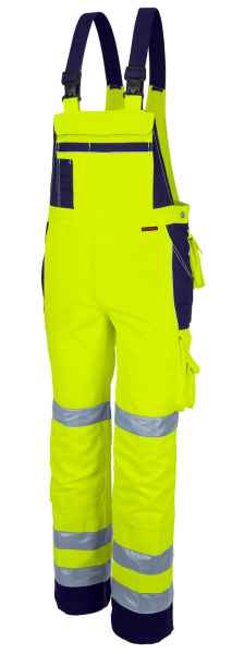 Qualitex PRO MG245 Warnschutzlatzhose Warnhose Arbeitshose Signalhose