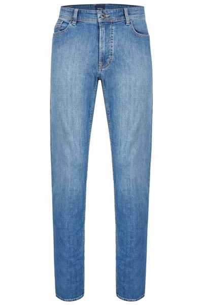 Hattric Herren Hunter 5-Pocket Jeans Authentic Denim Hose Stretch Regular Fit