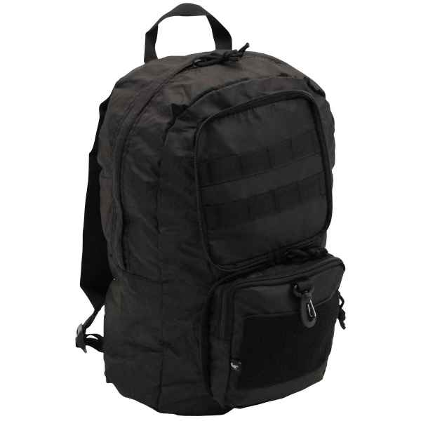 FoxOutdoor Rucksack faltbar schwarz