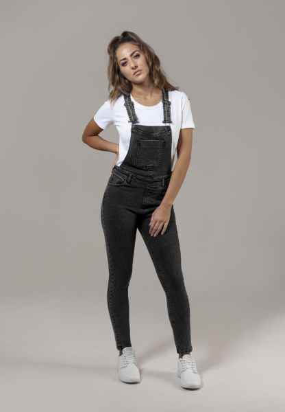 Urban Classics Damen Hose Ladies Dungaree Latzhose