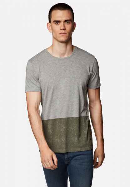 Mavi Herren COLOR BLOCK TEE Herren T Shirt print bedruckt