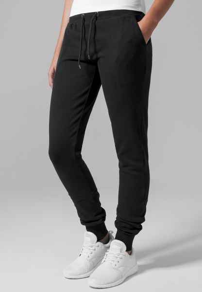 Urban Classics Damen Jogginghose Hose Sweat Jog Ladies Fitted Athletic Pants