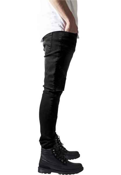 Urban Classics Herren Skinny Fit Hose Jeans Skinny Ripped Stretch Denim Pants