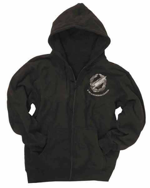 Mil-Tec JOGGING-KAPUZENJACKE SCHW.FALLSCHIRMJ. Outdoorjacke Jacke