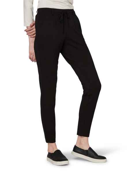 TOM TAILOR Damen Stoffhose Jersey Loose Fit Pant 1008375 Hose