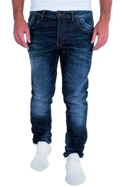 CIPO & BAXX Herren Jeans Clubwear Denim Hose CD186A Slimfit Biker CD186A