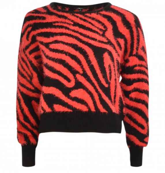 Mavi YOUNG FASHION Damen JACQUARD SWEATER Damen Pullover Sweatshirt Pulli