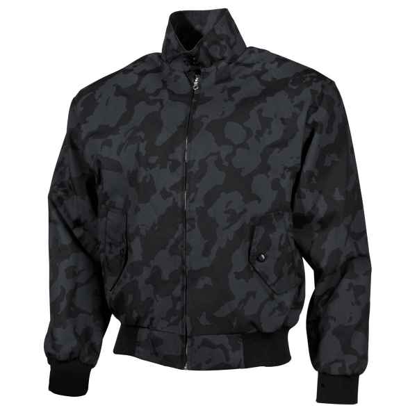 ProCompany Jacke English Style Strickbündchen Karofutter