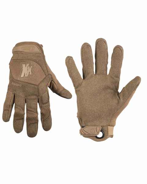 Mil-Tec EINSATZHANDSCHUHE KINETIXX X-LIGHT COYOTE Fingerhandschuh Handschuh