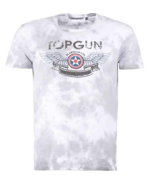 Top Gun Herren T-Shirt print bedruckt TG 6581 Cloud