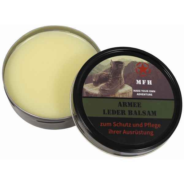 MFH Lederbalsam Army farblos 150 ml Dose