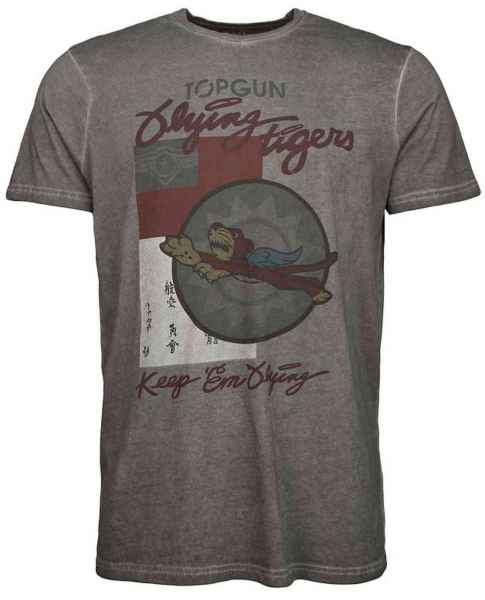 Top Gun Herren T-Shirt print bedruckt TGM1702