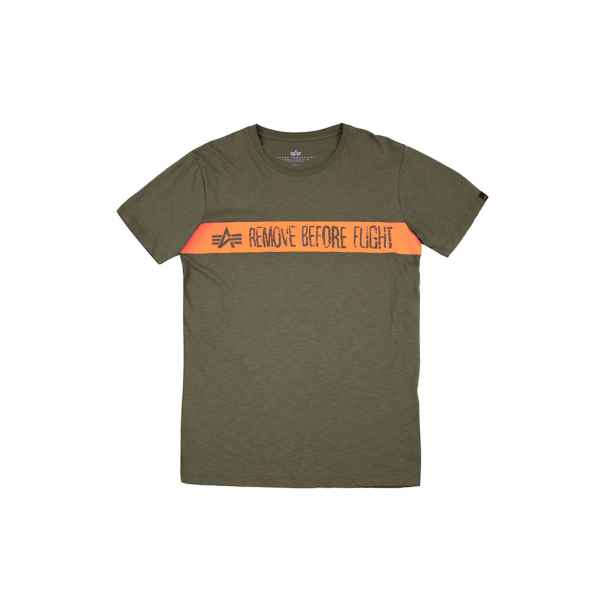 Alpha Industries RBF T Herren T-Shirt Rundhals Freizeit Tee 166507