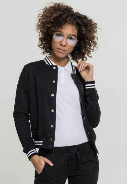 Urban Classics Damen Jacke Ladies College Sweat Jacket