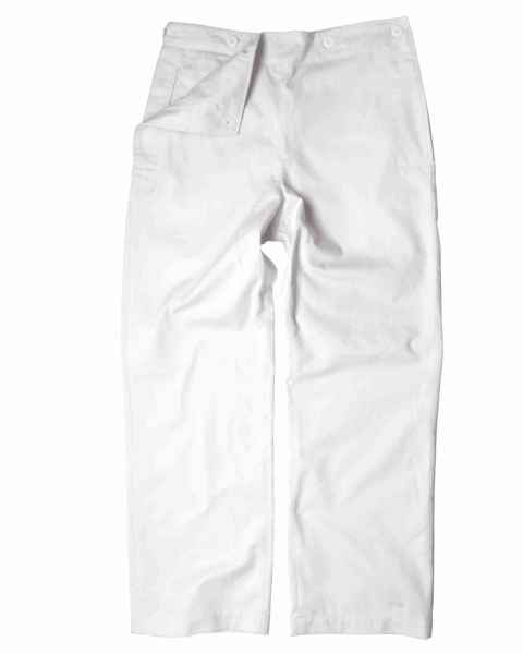 Mil-Tec BW MARINEKLAPPHOSE WEISS Cargohose