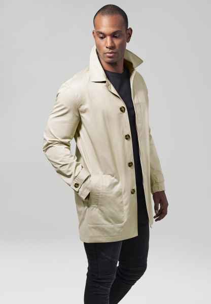 Urban Classics Herren Trenchcoat Mantel Gabardine Coat