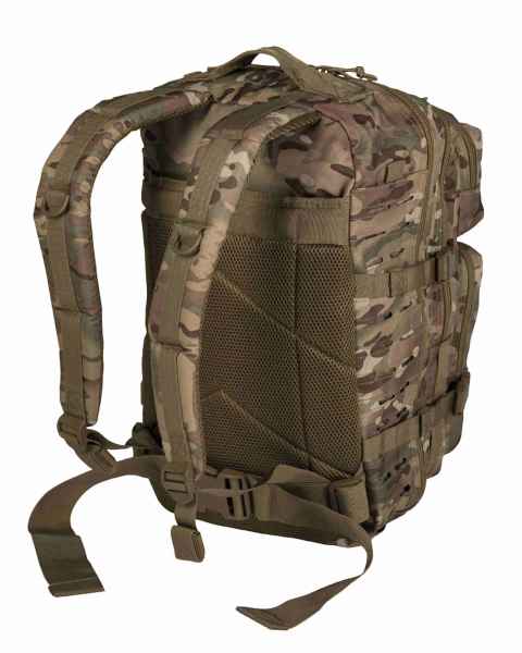 Mil-Tec US ASSAULT PACK LG LASER CUT MULTITARN Tourenrucksack Rucksack Tasche