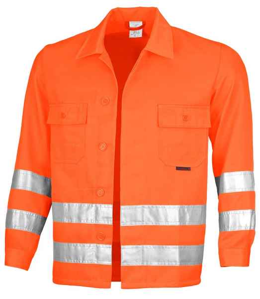 Qualitex Warnschutz Hose Bundhose WS orange Herren Workwear Arbeitshose warnorange 102