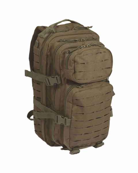 Mil-Tec US ASSAULT PACK SM LASER CUT OLIV Tourenrucksack Rucksack Tasche