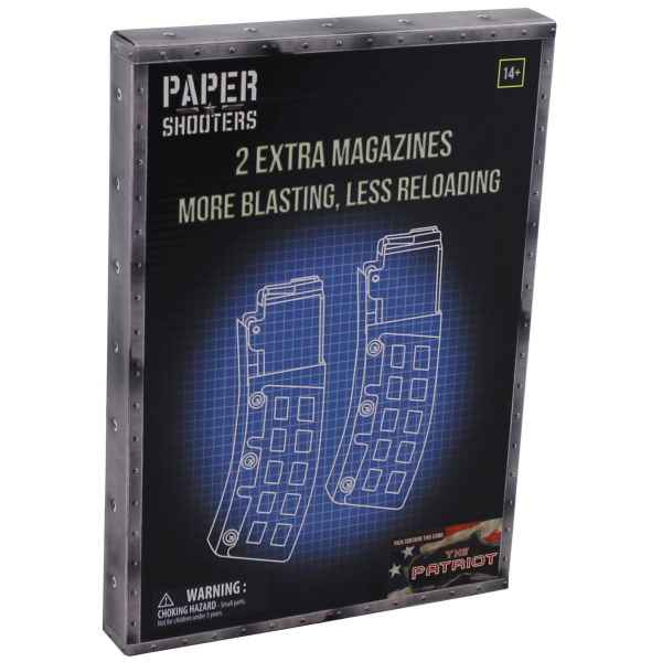 MFH PAPER SHOOTERS Bausatz Magazin-Patriot 2-er Pack