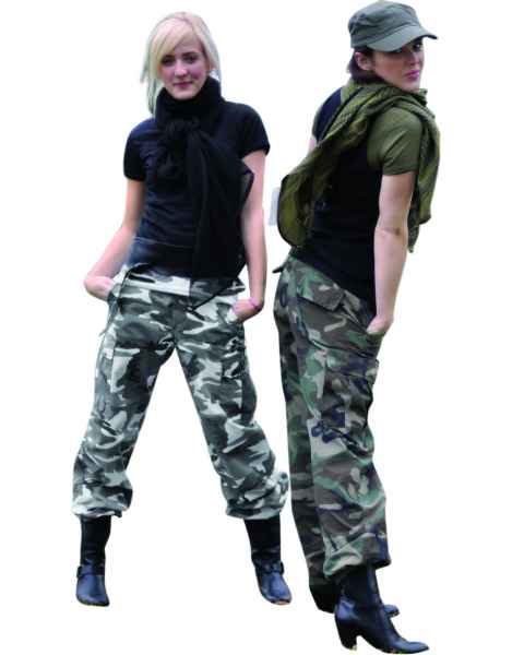 Mil-Tec US BDU HOSE WOMAN R/S PREWASH URBAN Damen Hose