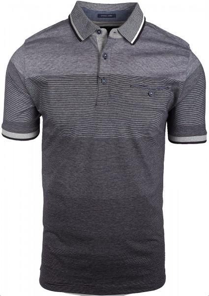 Pierre Cardin Poloshirt Polohemd Fein Gestreift