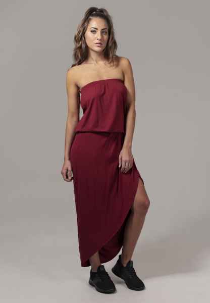 Urban Classics Damen Kleid Longshirt Kurz Boho Cocktail Quilt Oversize Dress