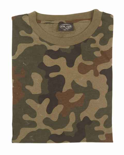 Mil-Tec T-SHIRT TARN POLNISCH T-Shirt basic