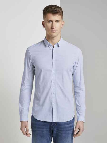 TOM TAILOR DENIM Freizeit Hemd space yarn shirt Shirt 1/1
