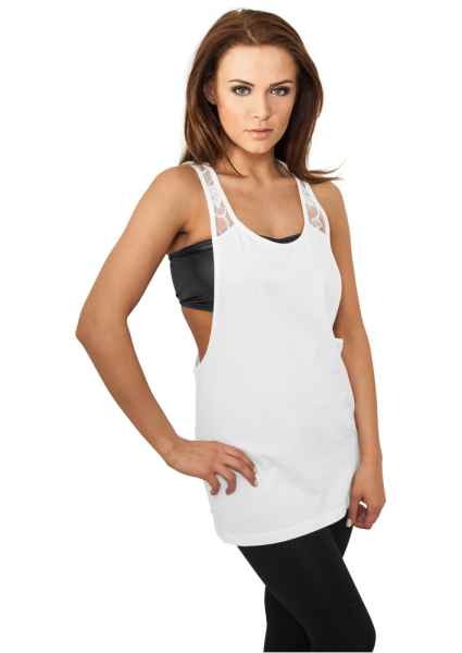 Urban Classics Damen Top Ladies Lurex Loose Tank