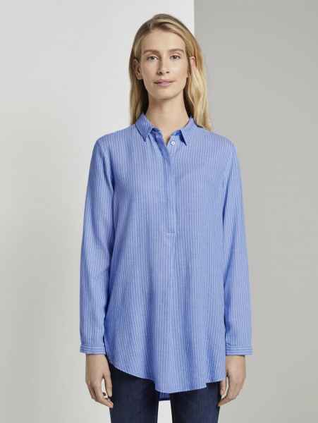 TOM TAILOR Damen Hemd Freizeit Business blouse longstyle Blouse 1/1