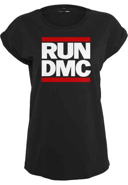 Mister Tee Damen T Shirt Ladies Run DMC Logo Tee