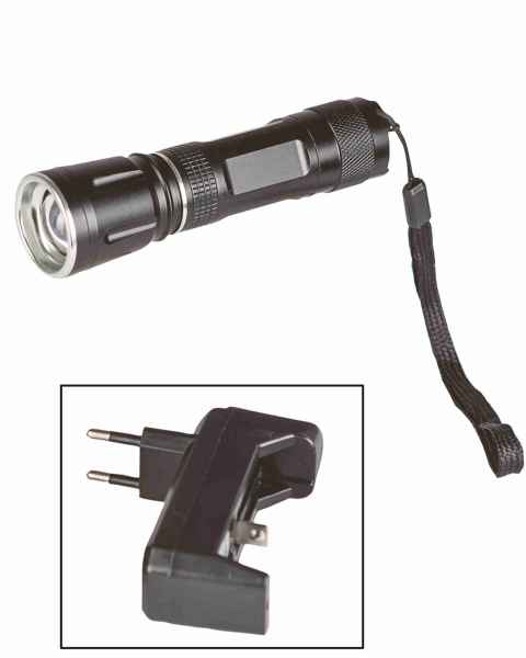 Mil-Tec STABLAMPE TACTICAL M.LADEGERÄT Leuchte Lampe