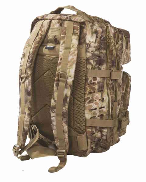 Mil-Tec US ASSAULT PACK LG LASER CUT MANDRA TAN Tourenrucksack Rucksack Tasche