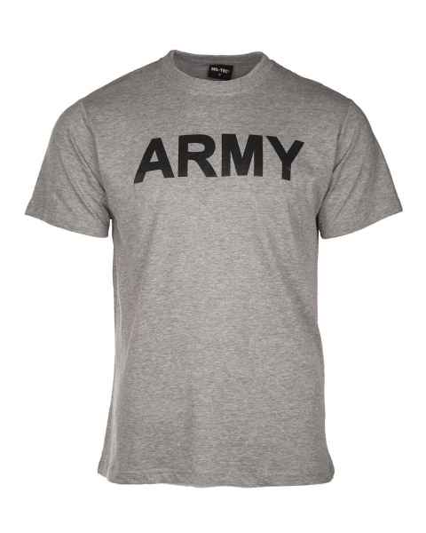 Mil-Tec T-SHIRT M.DRUCK ARMY GRAU T-Shirt print