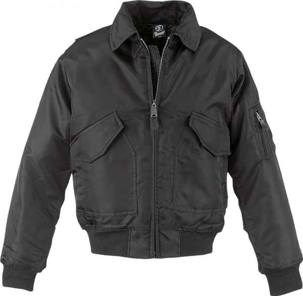 Brandit Herren CWU Jacke 3110 Bomberjacke Fliegerjacke Pilot Windschutzleiste