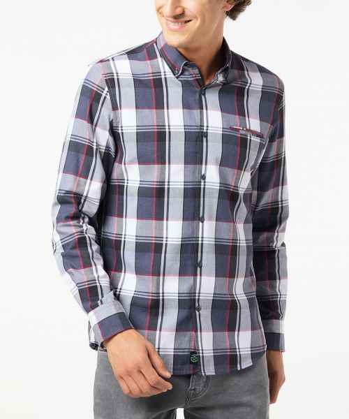 Pierre Cardin Herren Freizeit Hemd Hemd Langarm Shirts 05893/000/27357