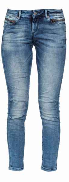 M.O.D Damen Jeans Eva Skinny NOS-2032 Hüft Hose Medium Waist Skinny Leg MOD