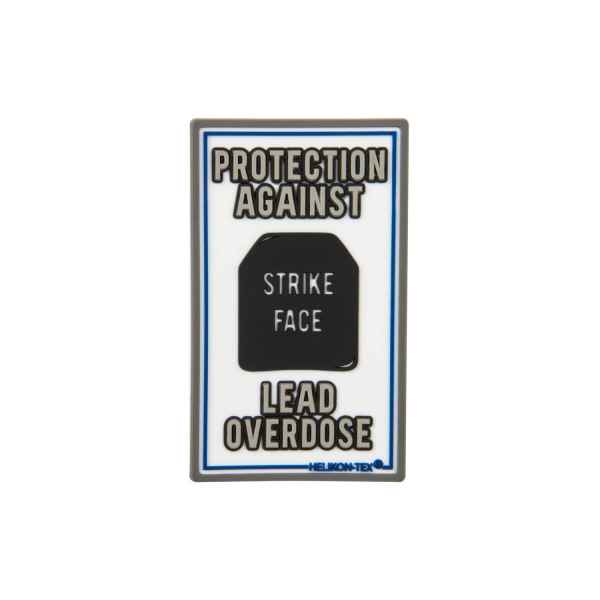 Helikon-Tex Lead Overdose Patch PVC White Abzeichen Army