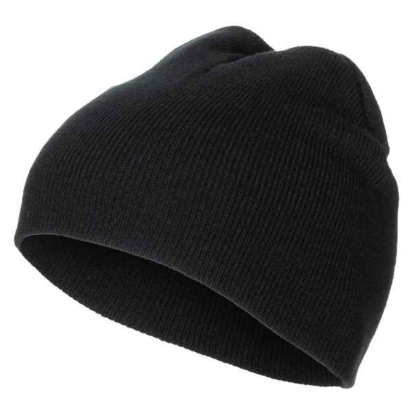 ProCompany Strickmütze BEANIE schwarz fein gestrickt kurz