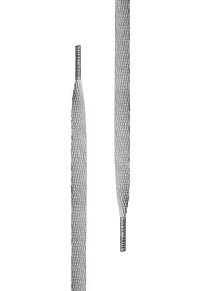 TubeLaces Herren Schnürsenkel White Flat