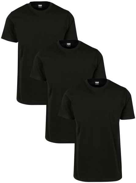 Urban Classics Herren T-Shirt basic Oversize Normal Basic Tee 3-Pack