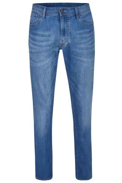 Hattric Herren Straight Leg Jeans Hose Denim 5-POCKET HUNTER 688275 5647