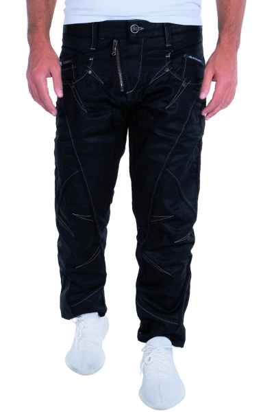 CIPO & BAXX Herren Jeans Clubwear Denim Hose C-0812 Dicke Nähte BESTSELLER NEU C 0812